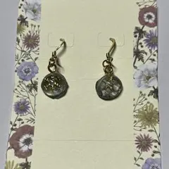 透明樹脂 星型フックピアス