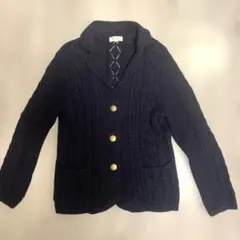 美品 スキャパ SCAPA カーディガン ウールジャケット スキャパ Scapa ニットジャケット カーディガン 羽織り