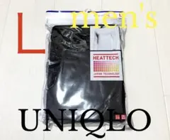 ●新品未開封●ユニクロメンズヒートテック9分袖クルーネックTシャツ●ブラック・L
