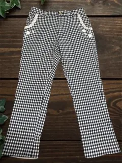 axes femme アクシーズファム ブラック チェック柄 パンツ Y2Kのサムネイル