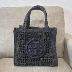 トリーバーチ　カゴバック　ラフィア