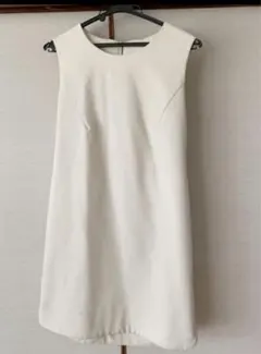 Limitless luxury オフホワイト ノースリーブワンピース 36