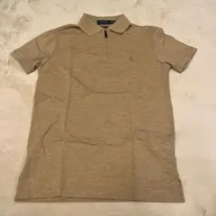 新品POLO RALPH LAUREN ハーフジップ ポロシャツ ベージュ XSのサムネイル