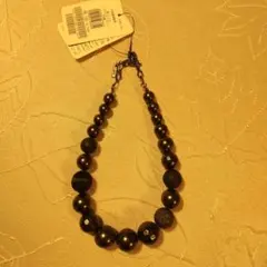 黒いパール風チョーカー未使用品
ワールドで購入