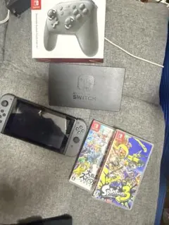 switch 本体　スプラトゥーン2&スマブラ&プロコン