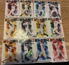 カルビープロ野球チップス2026 最多本塁打　12枚　箔押しサイン入り