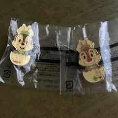 チップとデール　ピンバッジ　東京ディズニーランド　チップとデール