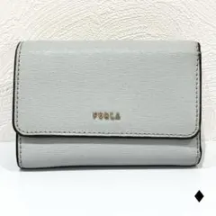 FURLA フルラ ライトグレー 三つ折り財布