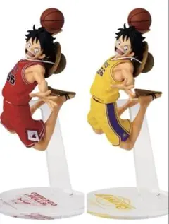 限定品 ワンピース レイカーズ コラボ ルフィ フィギュア S.H.Figuarts ONE PIECE×NBA モンキー・D・ルフィ -LOS ANGELES LAKERS