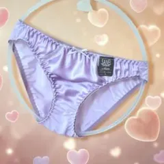 ☆タンス整理品 SANEI パープル サテン パンティ ♪のサムネイル