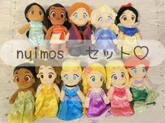 nuiMOs ぬいもーず プリンセスセット【中古品】