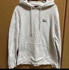 Stussy ホワイト パーカー Mサイズ