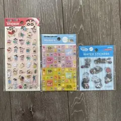 クレヨンしんちゃん ピングーウォーターシール 3セット