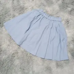本日限定価格 アースミュージックエコロジー✨ひざ丈スカート 【フリー】 ブルー