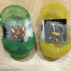 【匿名発送】ズートピア2 ⑥めじるしアクセサリー ニック　ジュディ　ガチャ　B