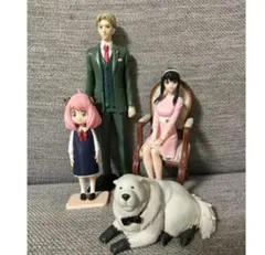 【匿名配送】スパイファミリー家族写真フォージャー家フィギュア
