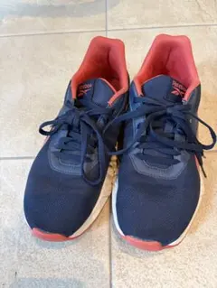 Reebok ランニングシューズ ネイビー/オレンジ