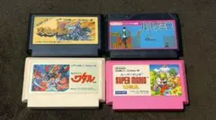 ファミコンソフト　４本セット売り