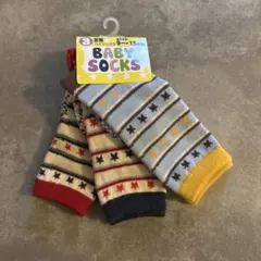 【新品未使用】BABYSOCKS❤︎ベビー靴下　9〜15cm 3足組　星