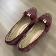レディース　パンプス　ツイードのサムネイル
