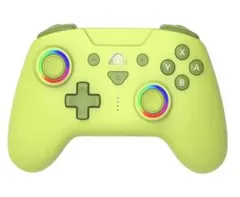 Switch コントローラー 自動連射 背面ボタン4つ付き 4段階振動調整