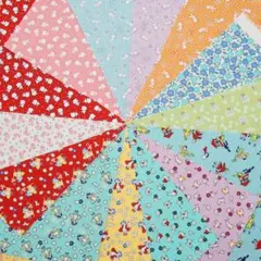 USAコットン　カットセット　サーティーズ復刻柄　14種　約17×18cm