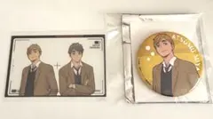 ハイキュー 水族館 アクアリウムキャラバン 缶バッジ クリアカード 宮侑 宮治