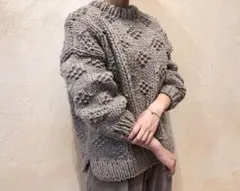 ハンドニット ニット