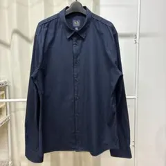 A|X Armani Exchange 長袖シャツ ダークネイビー XLのサムネイル