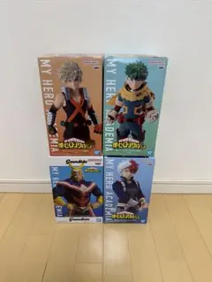 ヒロアカ  フィギュア　4体　未開封 未開封ヒロアカ フィギュア4体セット - メルカリ
