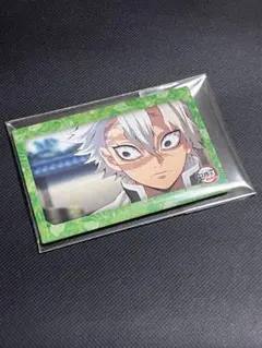 鬼滅の刃 柱とお館様ランダムスクエア缶バッジ 不死川実弥