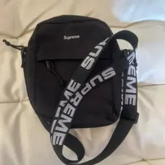 supreme シュプリーム 18ss ショルダーバッグ　ポーチ　ブラック