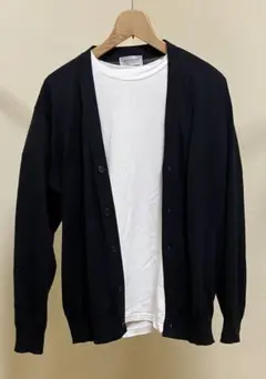 ネイビー カーディガン
