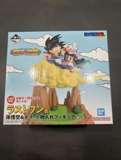 一番くじ ドラゴンボール ラストワン賞 孫悟空&チチ 小物入れ