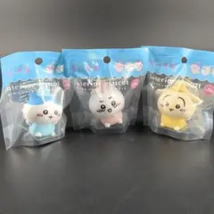 【新品未開封】ちいかわ ソフビインテリアマスコット（全3種）3個入