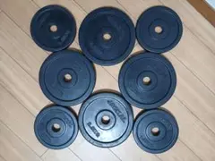 ダンベル プレート2.5kg x 4枚 1.25x4 計15kg
