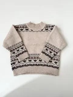【PETITMIG】Nordic Knit 子供服 100cm