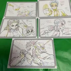 鬼滅の刃 煉獄杏寿郎 猗窩座 ufotableダイニング ポストカードセット