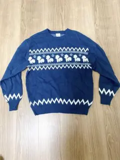 【GU】　ポケモン　アローラロコン　ハイゲージニット　セーター Ｍサイズ