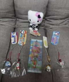 ハローキティ　6点セット　ストラップ　キーホルダー　1/1まで最終お値下げ