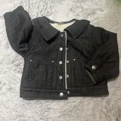 ダークグレー デニムジャケット 100cm
