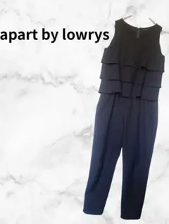 apart by lowrys フリル ジャンプスーツノースリーブ パーティー