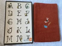 ATSUKO MATANO うさぎ刺繍タオルハンカチ