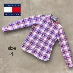 【Tommy Hilfiger】トミー ヒルフィガー　チェックシャツ　4