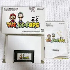 〈動作確認済み〉マリオ＆ルイージRPG ゲームボーイアドバンス ソフト