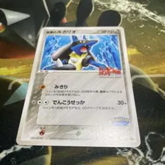 波動のルカリオ　ポケモンカード　ポケパーク　プロモ　ポケカ