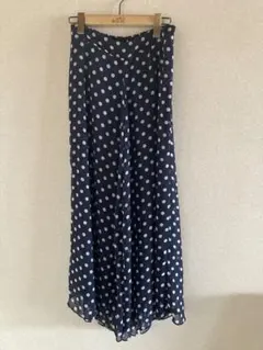 INGNI ワイドフレアパンツ　ドット