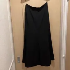 ユニクロ　マーメイドマキシスカート　黒　Mサイズ