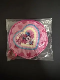 ミニーのファンダーランド カプセルトイ ポーチ ハートピンク