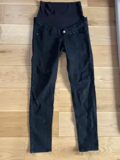 マタニティパンツ Sブラック 黒